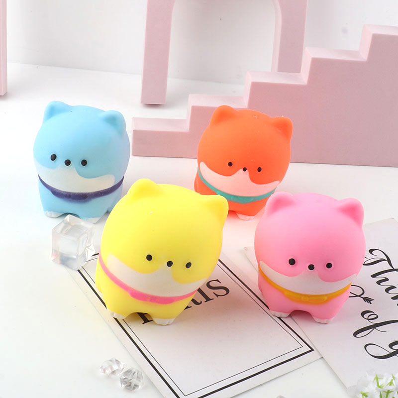 Dog squeeze toy